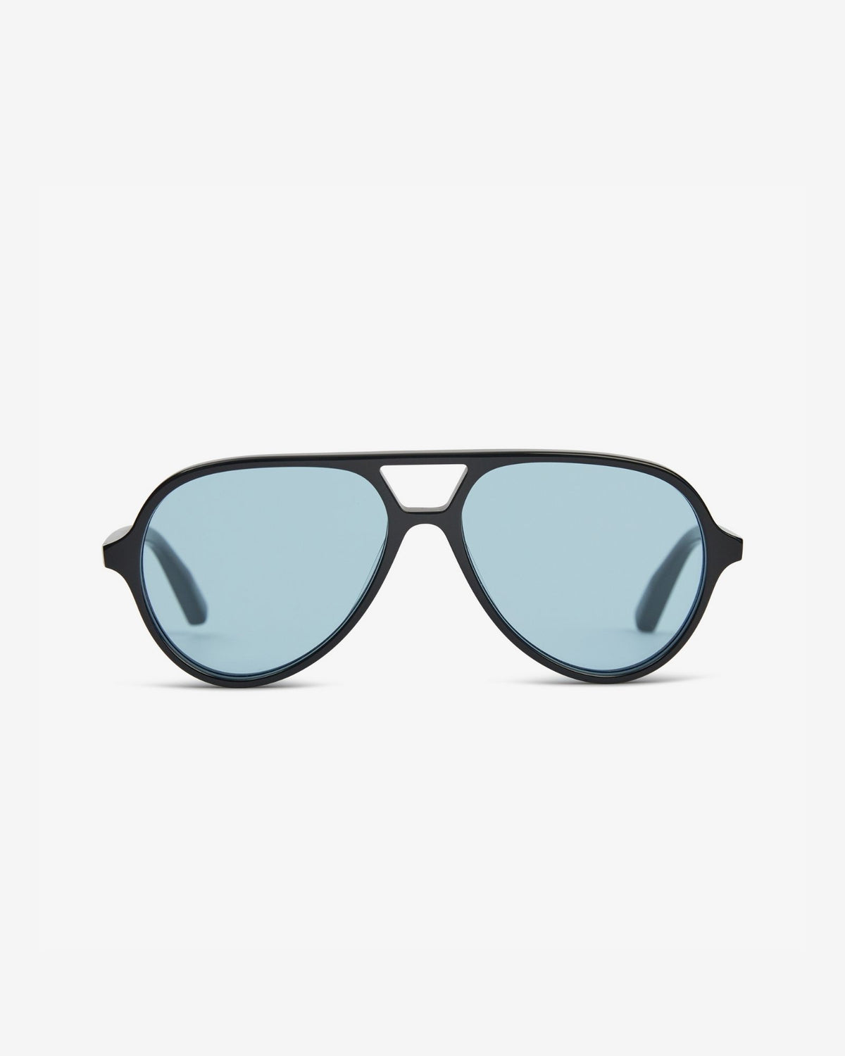 Local Supply aviators GH01 | Polished Black and Light Blue main image 2