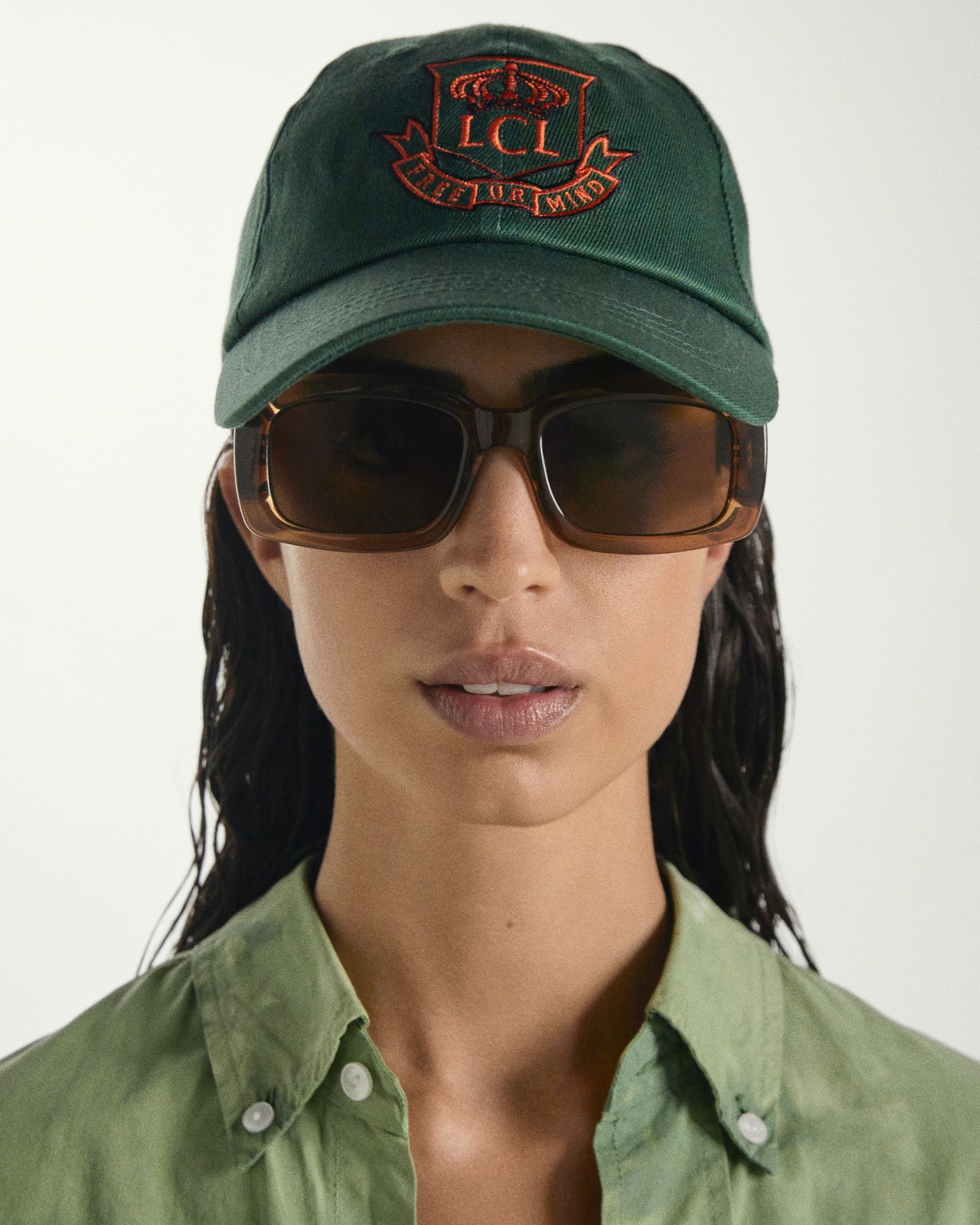 CAP CREST | GREEN ORANGE