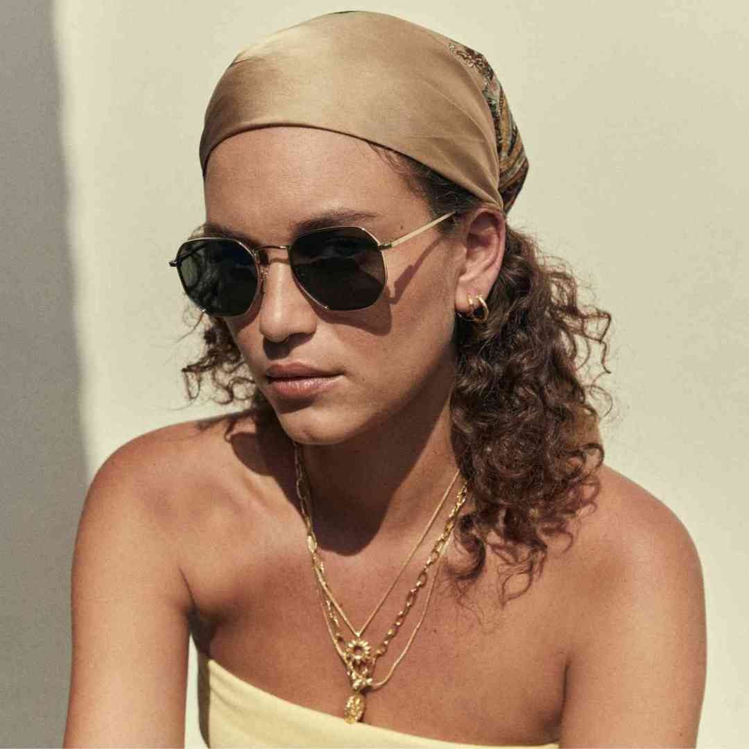 GOLD GREEN - POLARIZED LENS