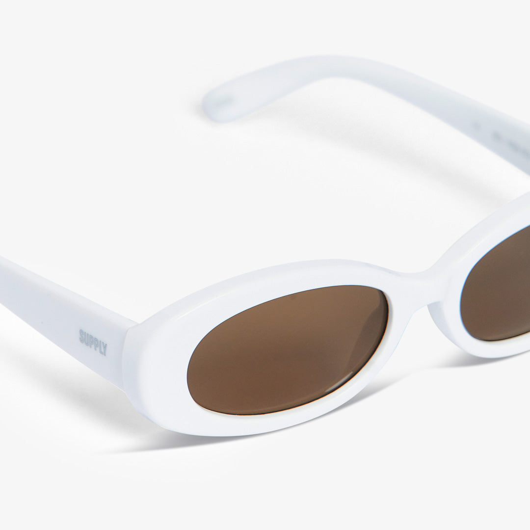 WHITE - POLARIZED LENS